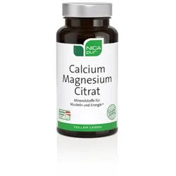 NICApur Calcium Magnesium Citrat 60 St Kapseln