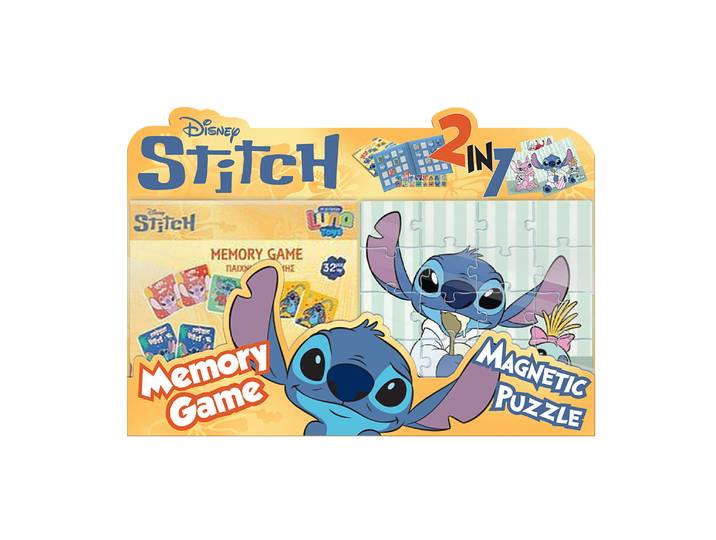 COMBO MAGNETIC PUZZLE + MEMO LICENCE STITCH