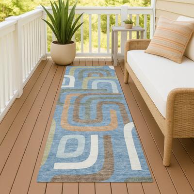 Addison Rugs Machine Washable Indoor/ Outdoor Modern Penner Chantille Rug