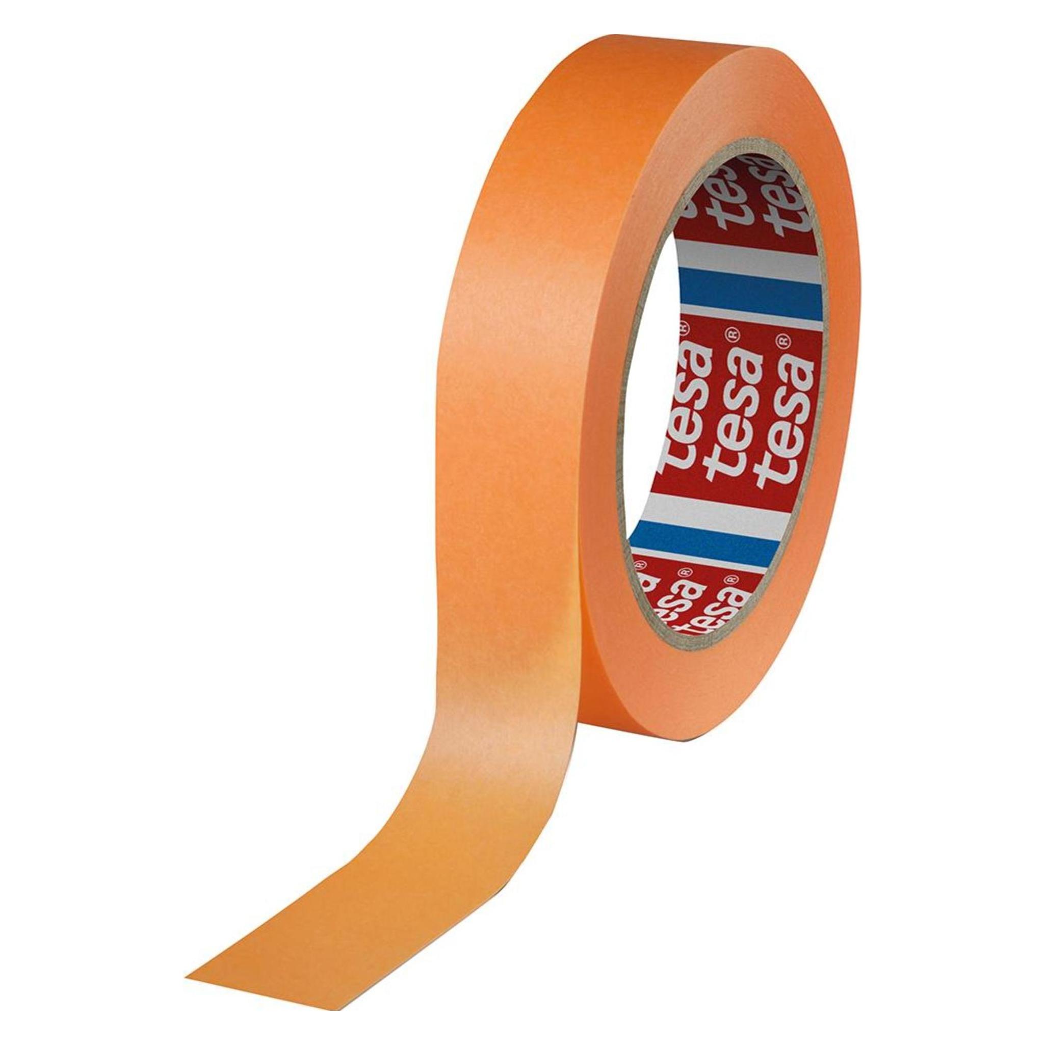 tesa tesakrepp 4342 50m x 25mm, orange Präzisionskrepp (25 mm) (230204)