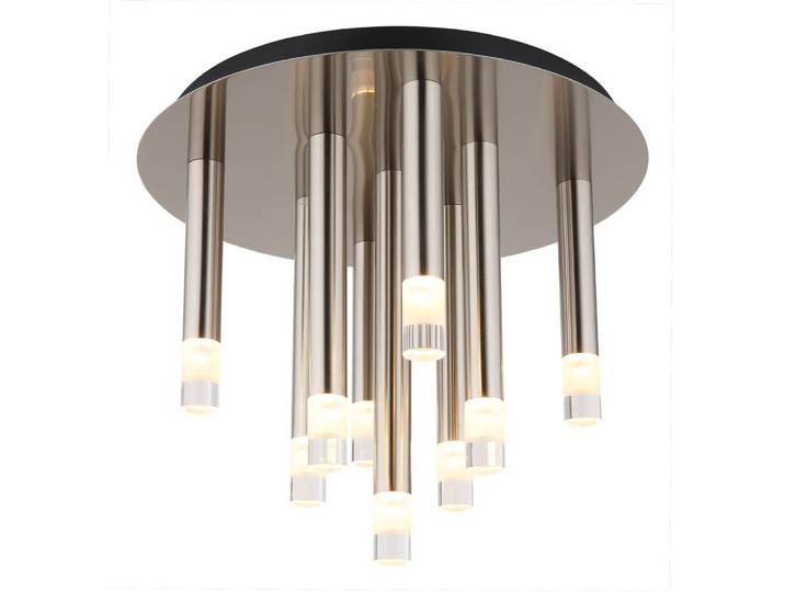 Design hanglamp Ryan 9-lichts nikkel Globo - 15629N-9D