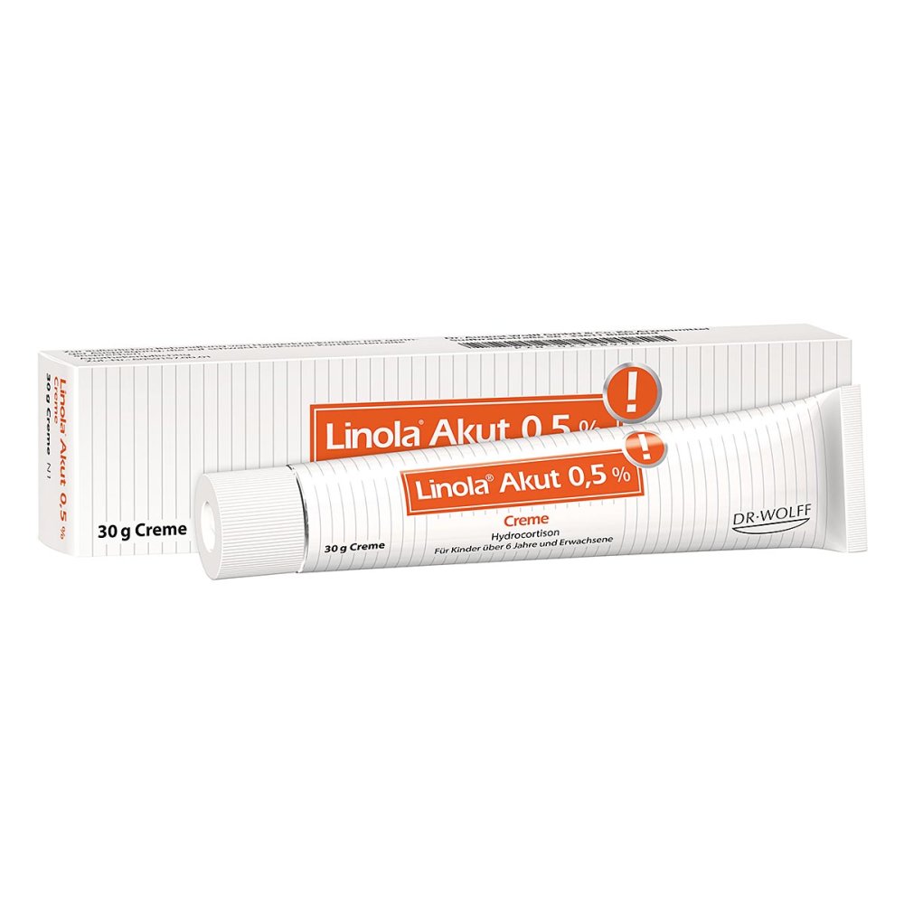Dr. August Wolff GmbH & Co. KG Arzneimittel Linola Akut 0,5% Hydrocortison Creme 02138990