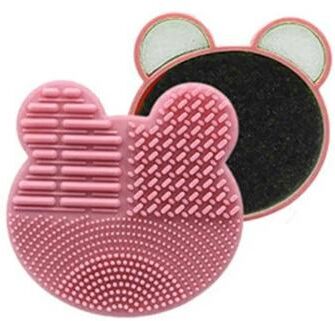 Uplifted Goods Silicone Makeup Brush Cleaner Bowl And Scrub Pad Set b
