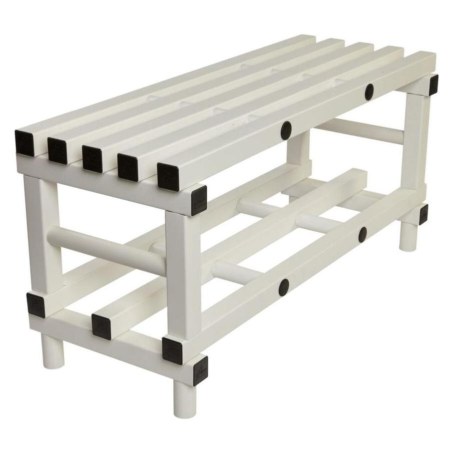 Kübler Sport PVC-Bank, Weiss, 100 cm (E590 - white)