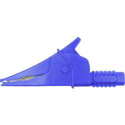 Cliff Croc Clip Sicherheits-Abgreifklemme Steckanschluss 4 mm CAT III 1000 V Blau FCR79900L