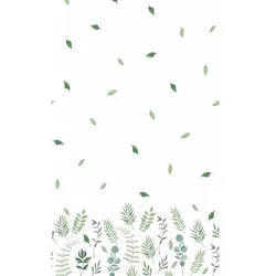 5x DUNI Dunicel® Tischdecke 138 x 220 cm Greenery