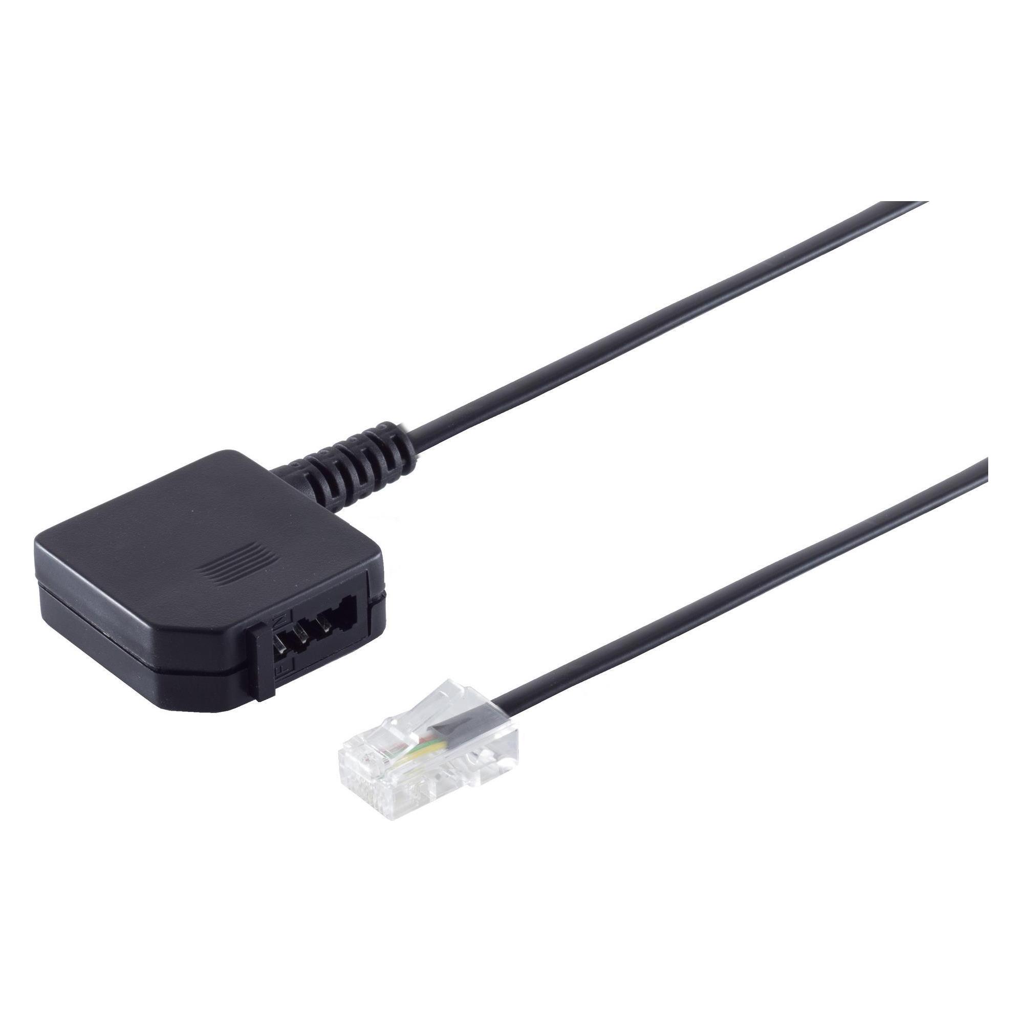 Shiverpeaks Adapter RJ45 auf TAE-F Kupplung mit ca. 0,2m Kabel (11500379) (71041-)