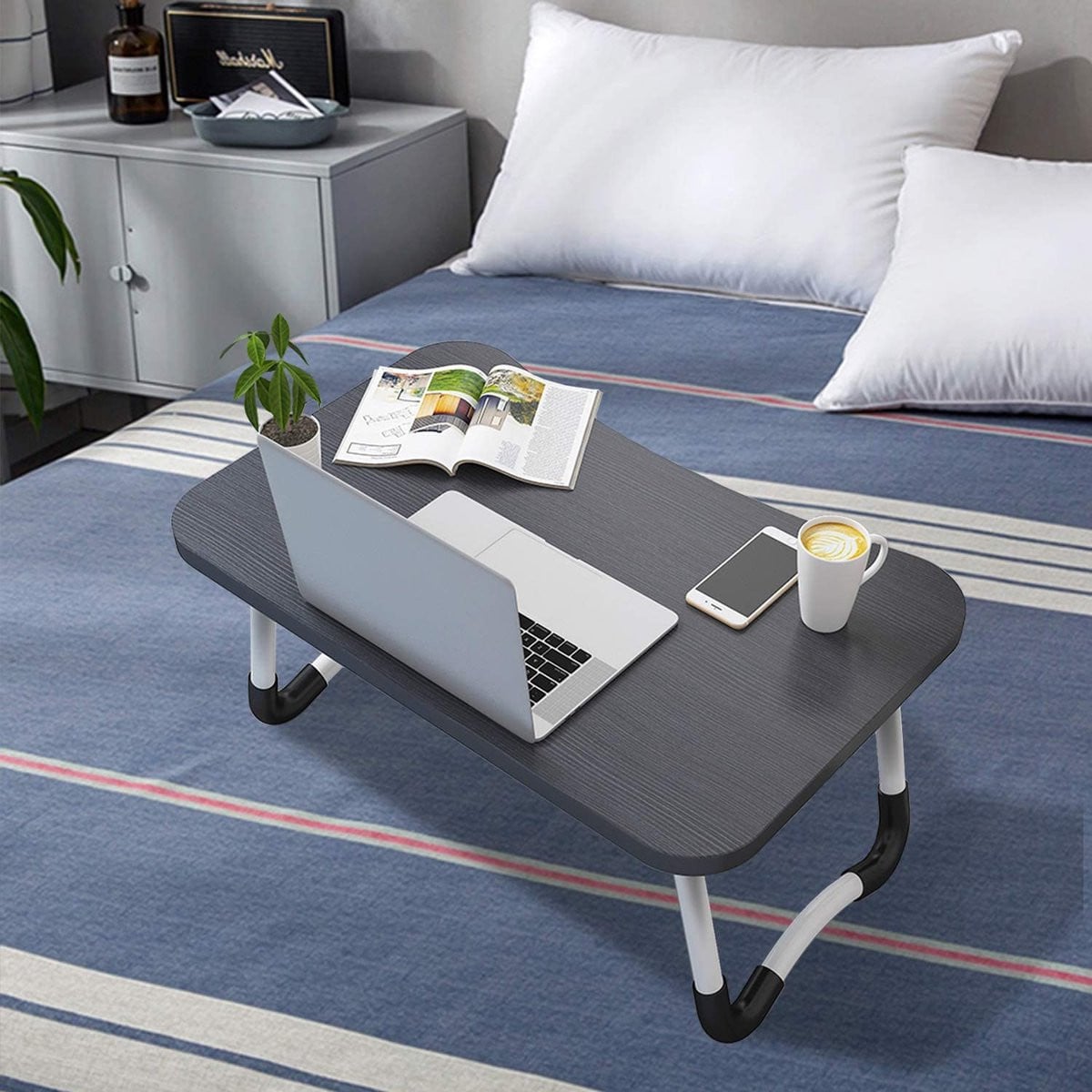 Multifunctionele tafel voor de keuken, woonkamer of als bureau, geschikt als laptoptafel of bijzettafel