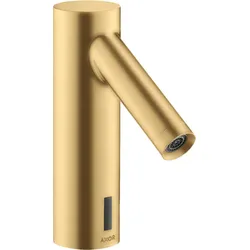 hansgrohe Elektronik Waschtischmischer DN15, Netzanschluss 230V, 10145250, Farbe: Brushed Gold Optic