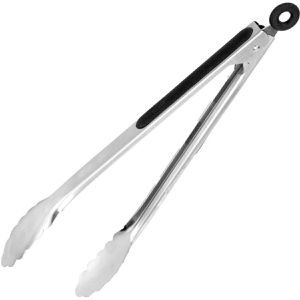 Böttcher-AG Grillzange Küchenzange, 34cm, aus Edelstahl
