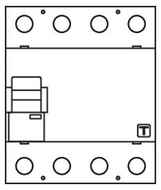 Doepke DFS 4 040-4/0,03-B SK MI - Fehlerstromschutzschalter - Typ B - IP20