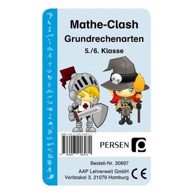 Mathe-Clash: Grundrechenarten, Game von Liv Halen, Persen Verlag in der AAP Lehrerwelt GmbH, 978-3-403-20697-2