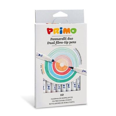 PRIMO Doppelfasermaler, 10er Set