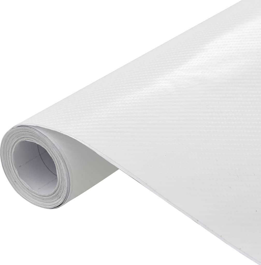 vidaXL Films 4D de voiture 2 pcs Blanc 100x150 cm