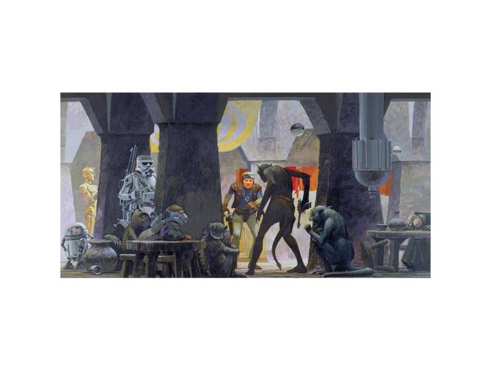 FOTOTAPETE STAR WARS MOS EISLEY STREETS