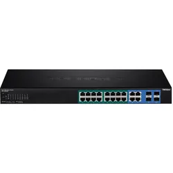 Trendnet Tpe-1620ws (16 Ports), Netzwerk Switch, Schwarz