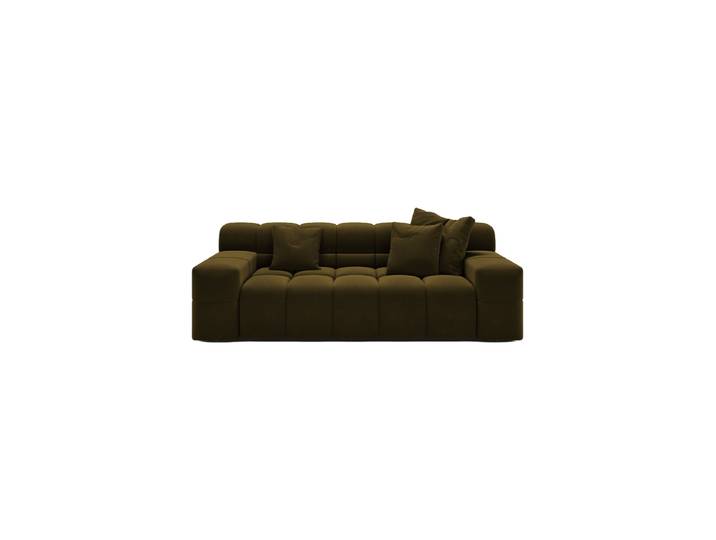 2-Sitzer Design Sofa „Hawaii“ Samt Pistazie chosen by Bloomingloft