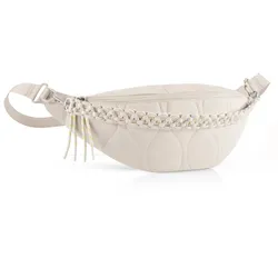 city reisenthel beltbag - makramee puffer - grau