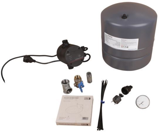 Grundfos Zubehör-Set 96040636 für Wasserversorgungspaket ohne Pumpe