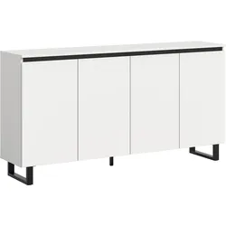 Sideboard TOMASA Weiß Holzwerkstoff