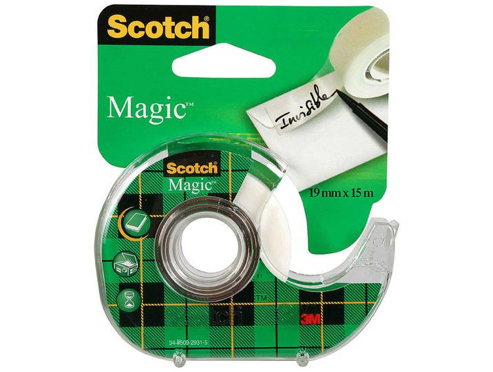 Scotch Magic 8-1915D Klebeband Abroller 19 mm x 15 m