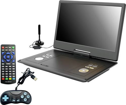 Reflexion DVD1424 Tragbarer TV mit DVD-Player 36 cm 14 Zoll EEK: E (A - G) Akkubetrieb