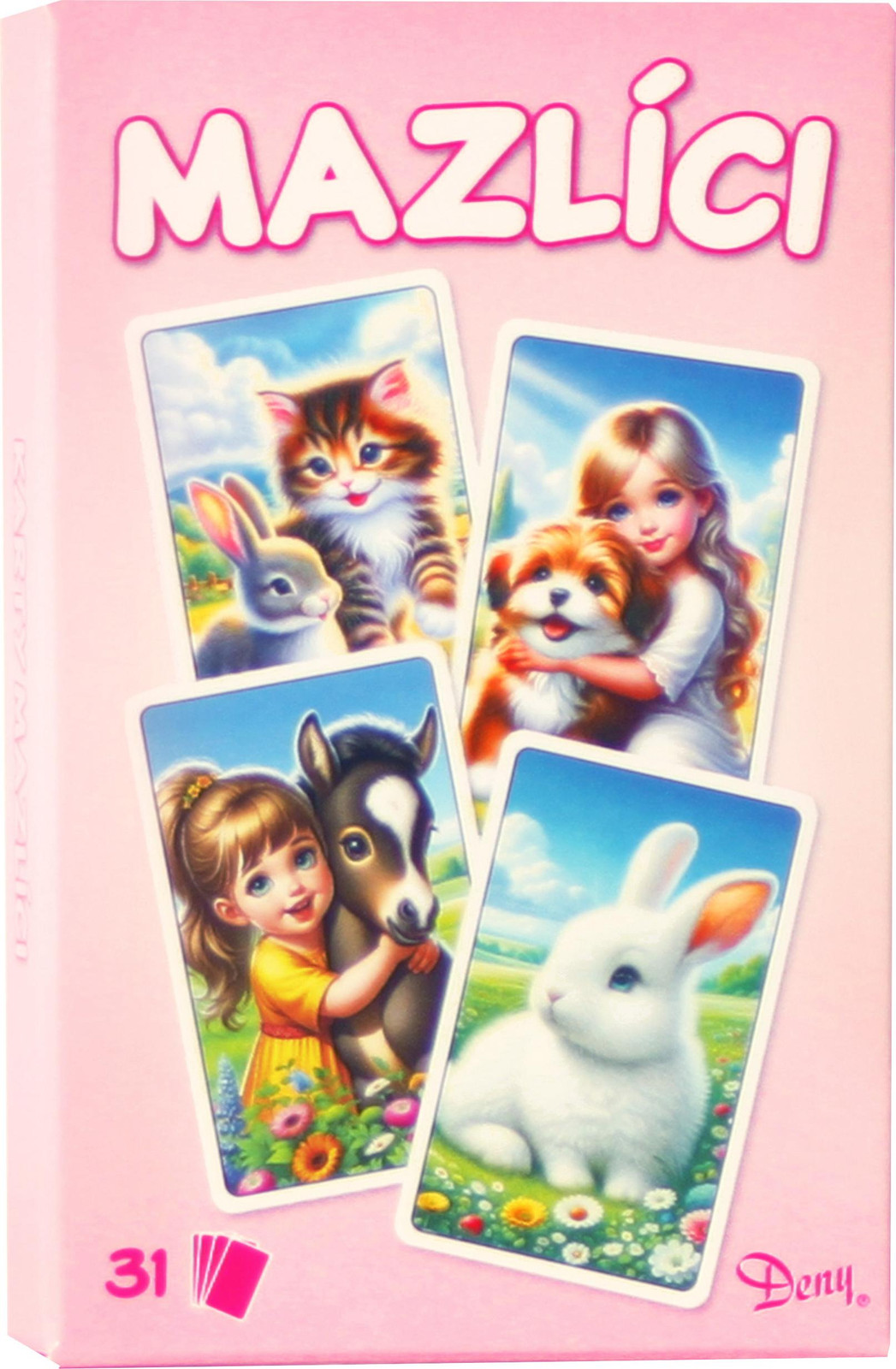Rappa Black Peter Pets Kaartspel Roze + 2 Kaartspellen