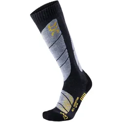 UYN All Mountain Skisocken Herren anthrazit melange/yellow 35-38