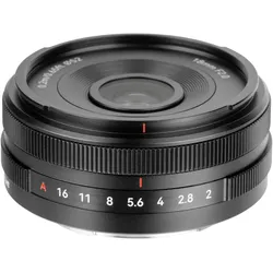 7artisans AF 18 mm f/2,0 Lite-Serie – APS-C – Sony E-Mount (Sony E, APS-C / DX), Objektiv, Schwarz