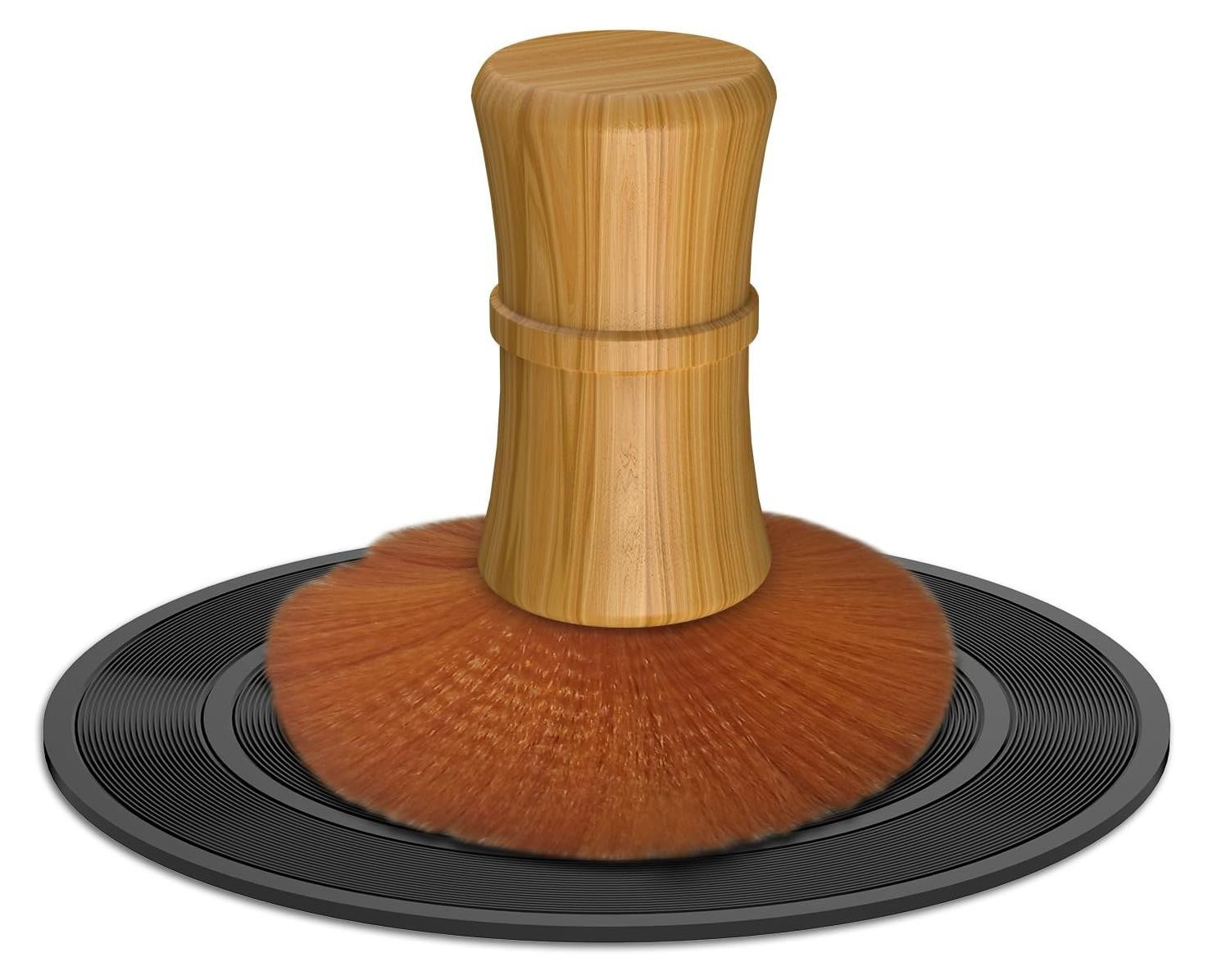 Vinyl Record Cleaning Brush - Houten Reinigingsset