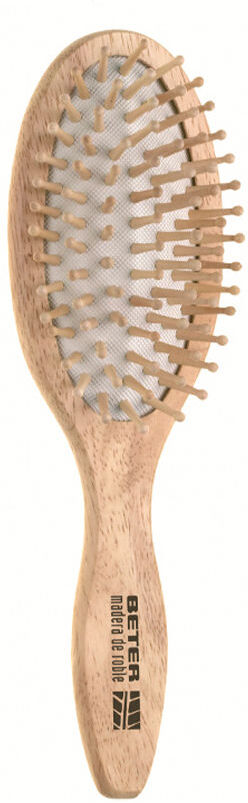 Beter Brosse Pneumatique avec pointes en bois, manche en bois de chêne 1 u
