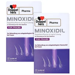 Doppelpack Minoxidil Doppelherzpharma Fr 2X3X60 ml