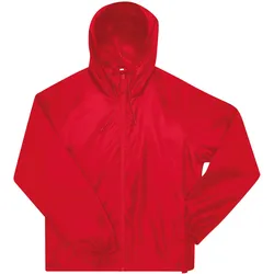 B&C, Unisex, Velojacke, Reset (M), Rot, M