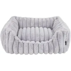 Nordic Paws - Ripple Square - Grey - S (Hund, Katze), Hundebett + Katzenbett