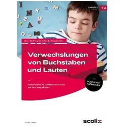 Verwechslungen von Buchstaben und Lauten, Schulbücher von Claudia Praedel