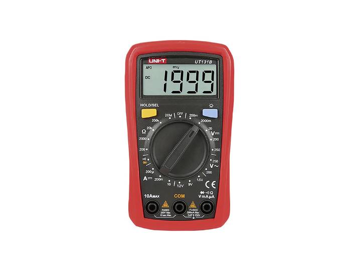 Steffen Multimeter Ac/Dc (0.2-250V/0.002-10A) Cati