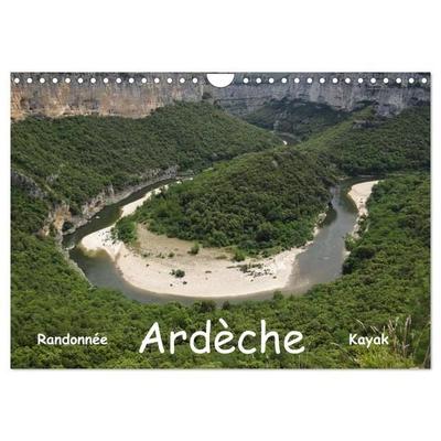 Ardèche - Randonnée & Kayak (Calendrier mural 2027 DIN A4 vertical), CALVENDO calendrier mensuel