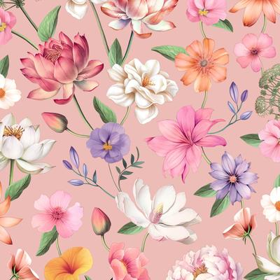 Veer Decor Floral Fantasia Wallpaper