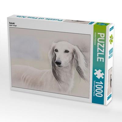 CALVENDO Puzzle Saluki | 1000 Teile Lege-Größe 64x48cm Foto-Puzzle für glückliche Stunden