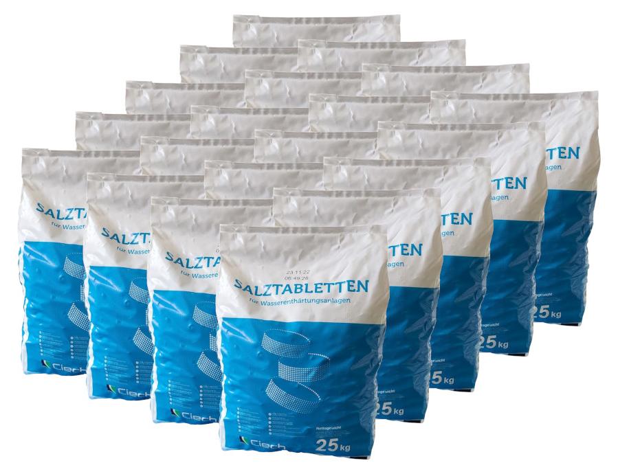 Ciech 20x25kg Salztabletten Regeneriersalz Wasserenthärtung Wasserenthärter