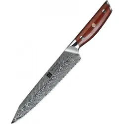 XinZuo - Damast-Brotmesser - B27 Yi Serie