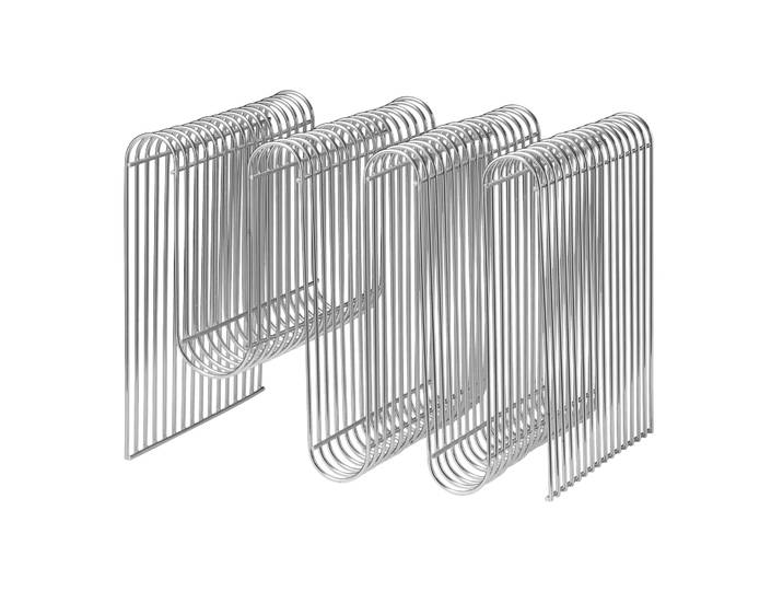 AYTM Porte-revues Curva argent