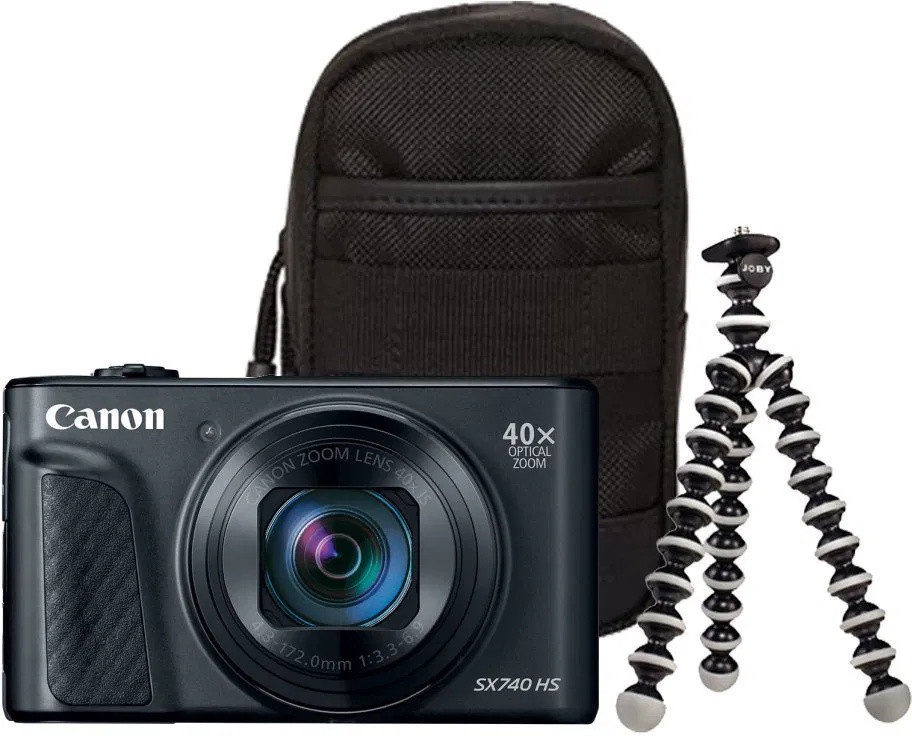 Canon PowerShot SX740 HS Lite Edition compactcamera, 20,3 MP, 40x zoom, 4K Ultra HD, zwart
