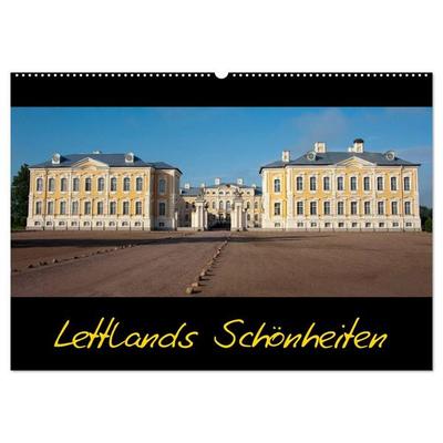 Lettlands Schönheiten (Wandkalender 2027 DIN A2 quer), CALVENDO Monatskalender