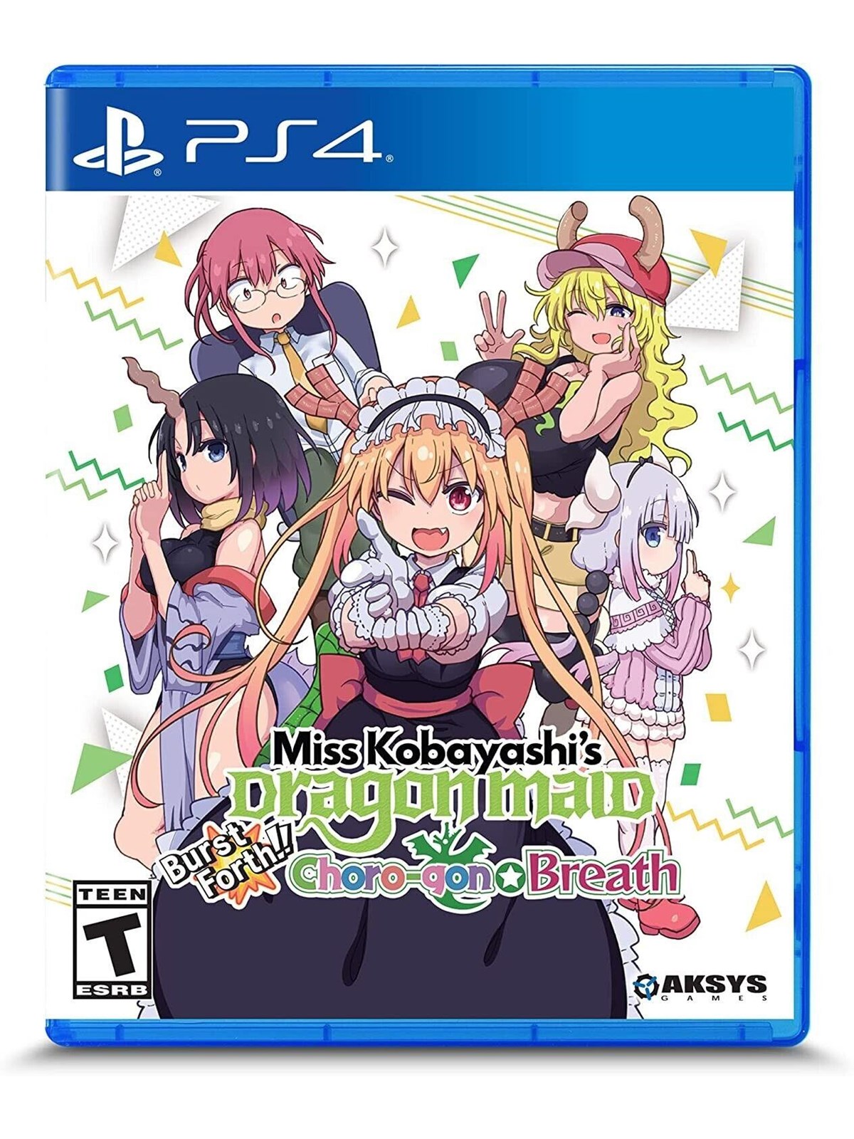 Miss Kobayashi's Dragon Maid: Burst Forth!! Choro-gon Breath - Sony PlayStation 4 - Shoot 'em up - PEGI Unknown