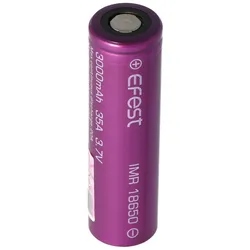 Efest Purple IMR 18650 3000mAh 3,6V - 3,7V min. 2900mAh typ. 3000mAh maximal 35A Stromabgabe (Flat Top)