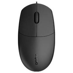 Rapoo N100 Maus Kabelgebunden Schwarz 3 Tasten 1600 dpi Ergonomisch R-18050