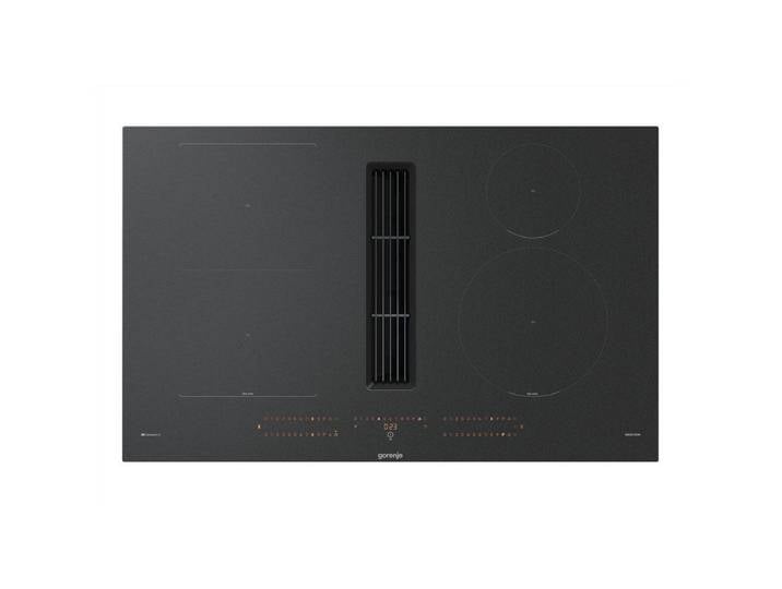 GORENJE Kochfeld mit Dunstabzug GEH8433BSRWF, InfiniteMatt - kratzresistente, matte Kochfeldoberfläche