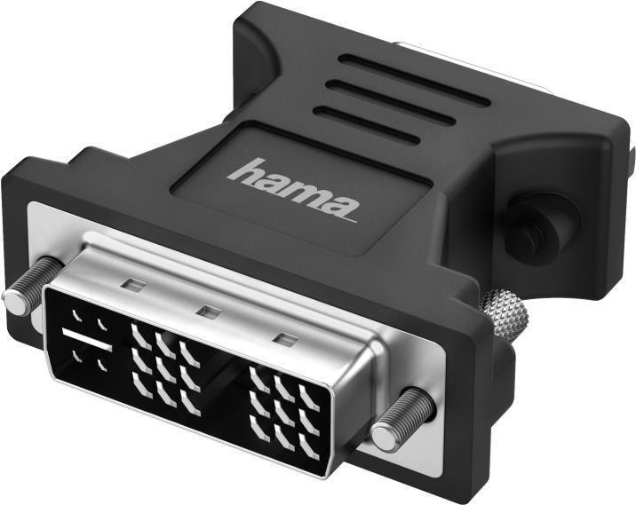 Hama DVI-I naar VGA (D-Sub) adapter, zwart