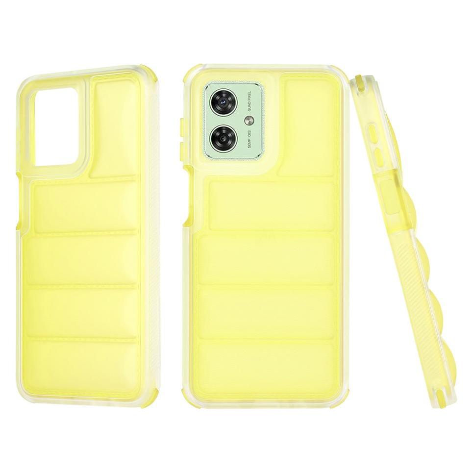 Techsuit - Wave Shield - Motorola Moto G54 - Yellow (Motorola Moto G54) (56350316)